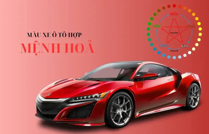 Lựa chọn màu xe thông minh kết hợp hài hòa giữa yếu tố phong thủy, sở thích cá nhân và ngân sách.